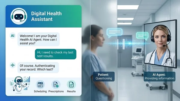 AI Voice Agent for Healthcare, Smart Care Assistant 4 zaptron ai voice agent for healthcare