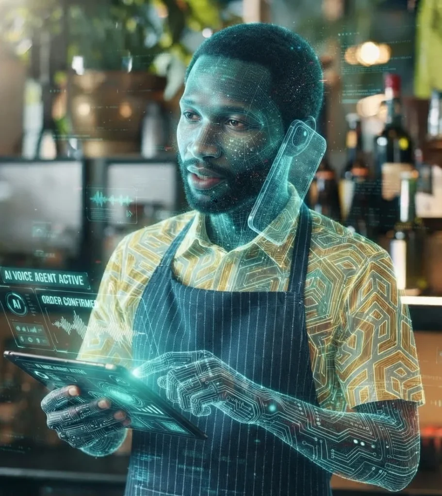 ai receptionist for cafe